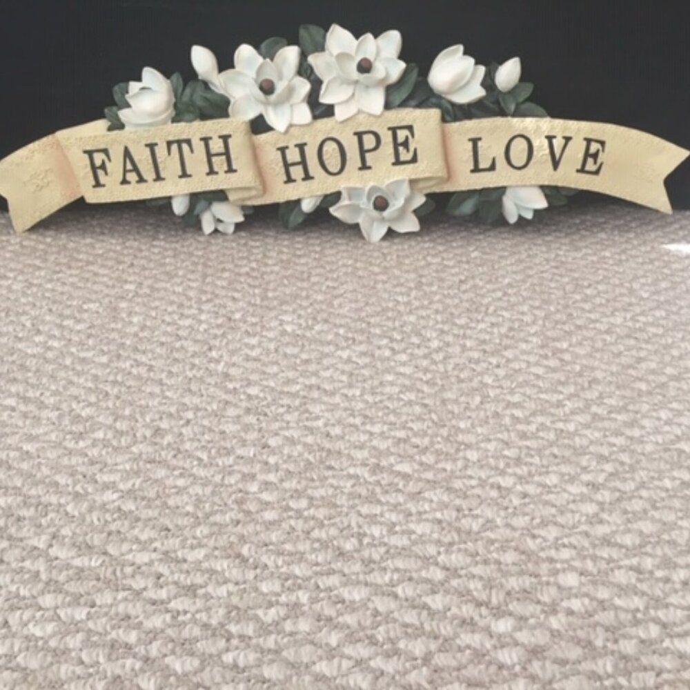 Magnolia Faith Hope and Love Wall Accent ($115)